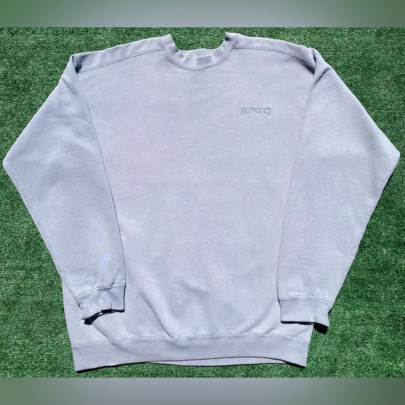 Vintage 80’s Levi’s Embroidered Blank Lavender Sweatshirt Men’s Large USA Made - Picture 1 of 10